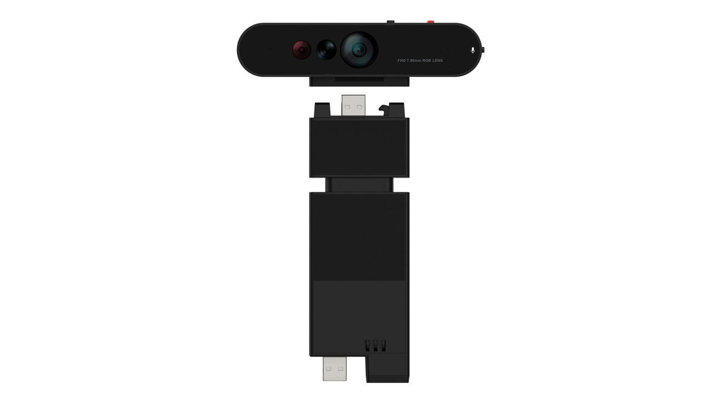 Lenovo ThinkVision MC60 webcam 1920 x 1080 pixels USB 2.0 Black