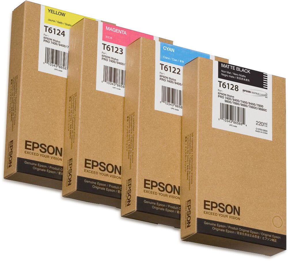 Epson Singlepack Matte Black T61280N 220 ml
