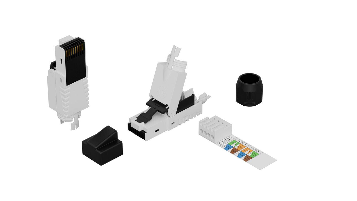 Lanview LVN125445-CAT6A-UTP wire connector RJ45 Zinc