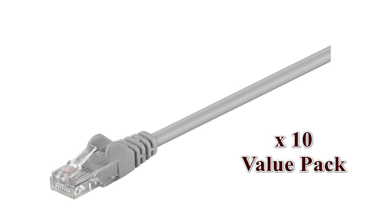 Microconnect V-UTP505VP networking cable Grey 5 m Cat5e U/UTP (UTP) Round