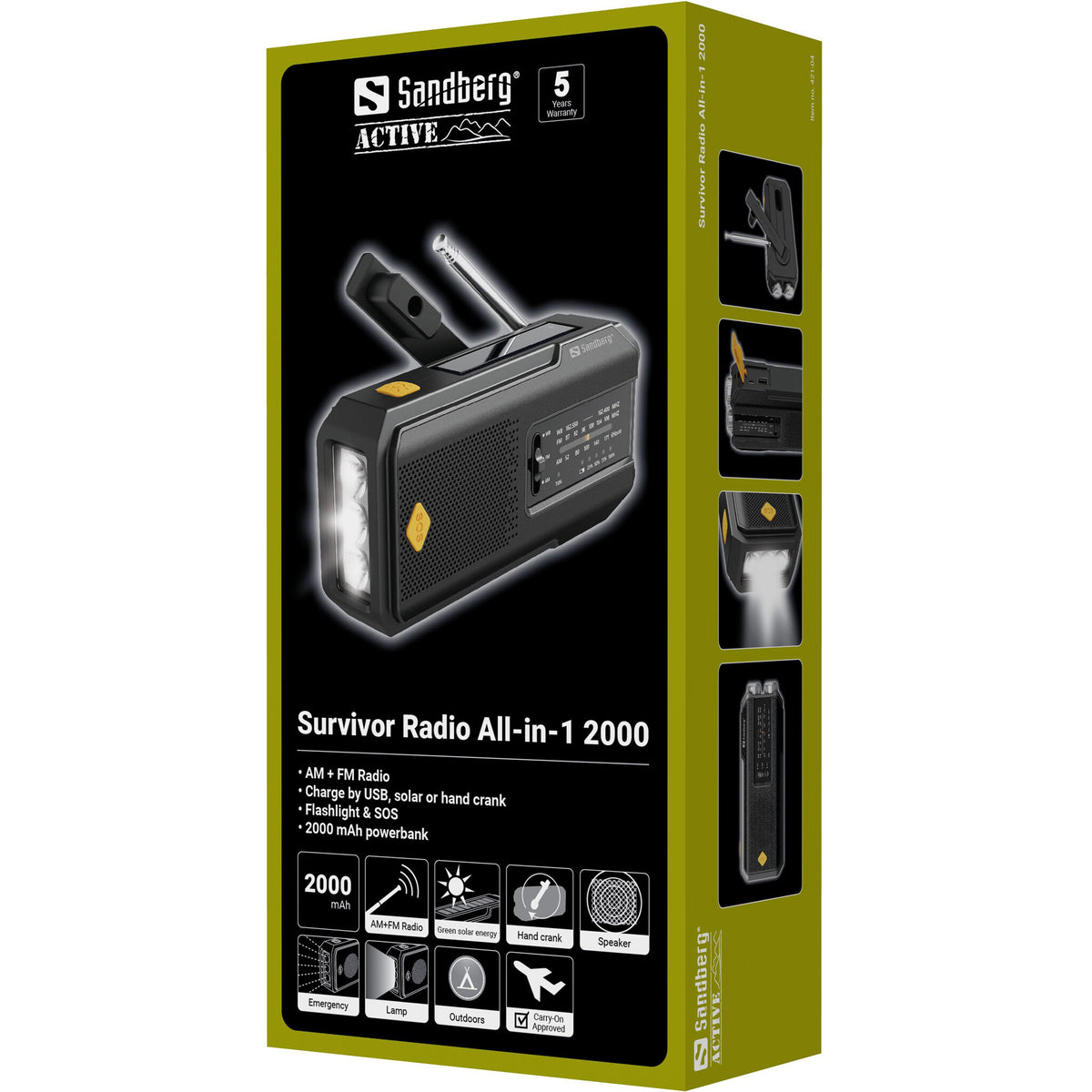 Sandberg Survivor Radio All-in-1 2000