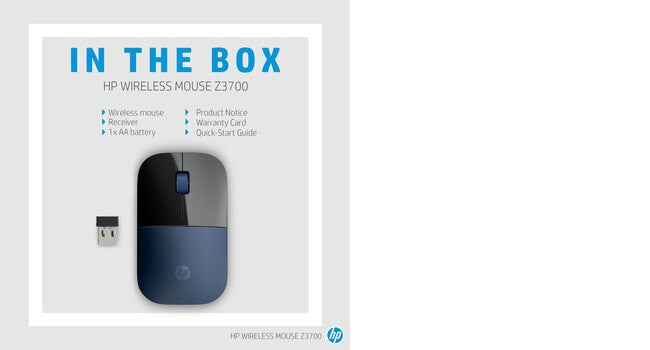 HP Wireless Mouse Z3700