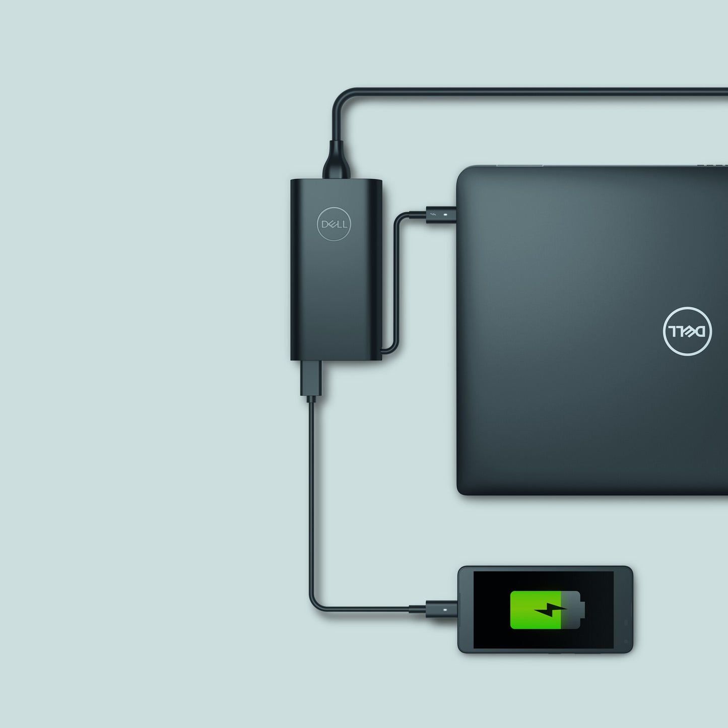 DELL PA901C power adapter/inverter Indoor 90 W Black
