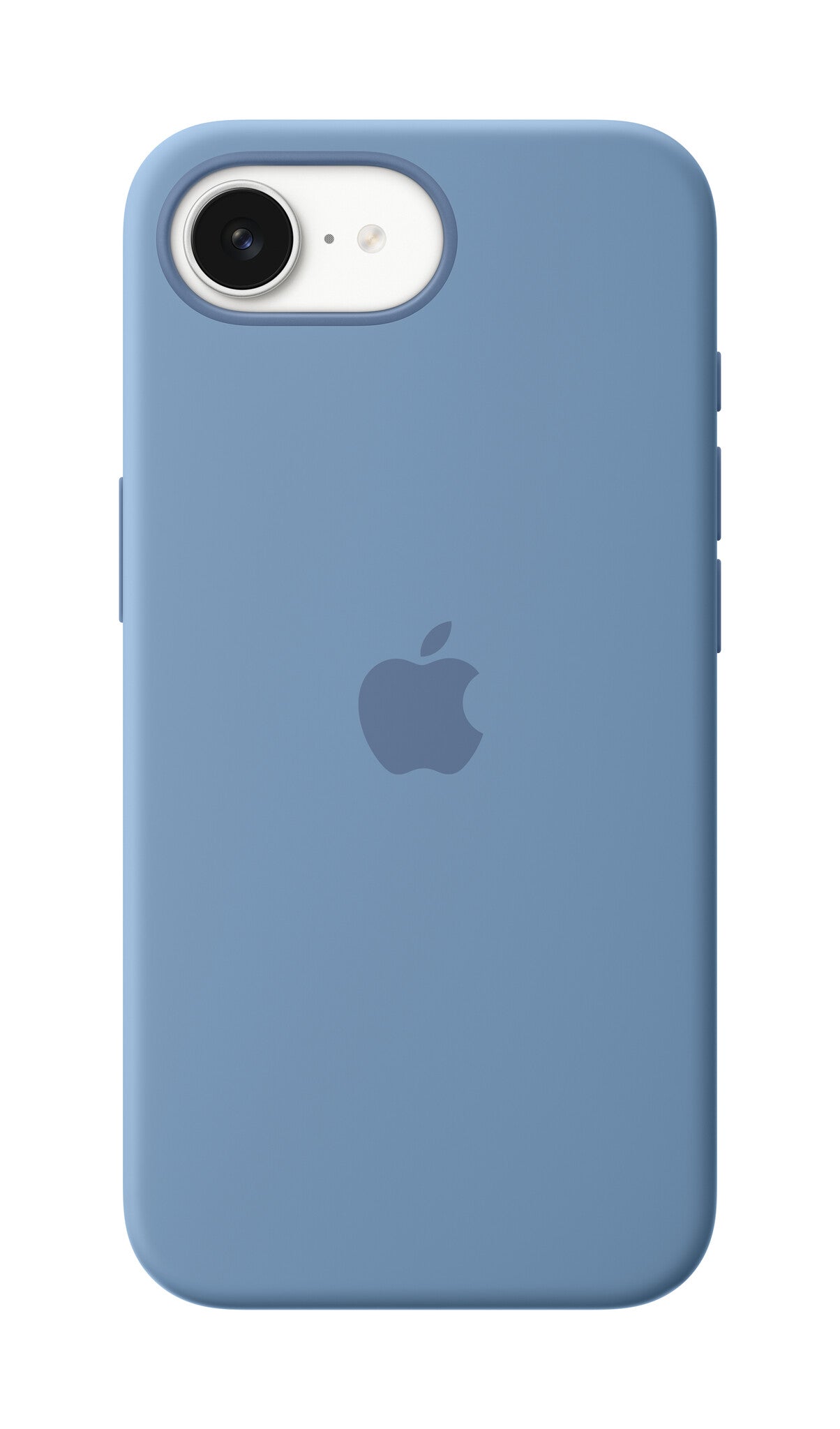 Apple iPhone 16e Silicone Case – Winter Blue