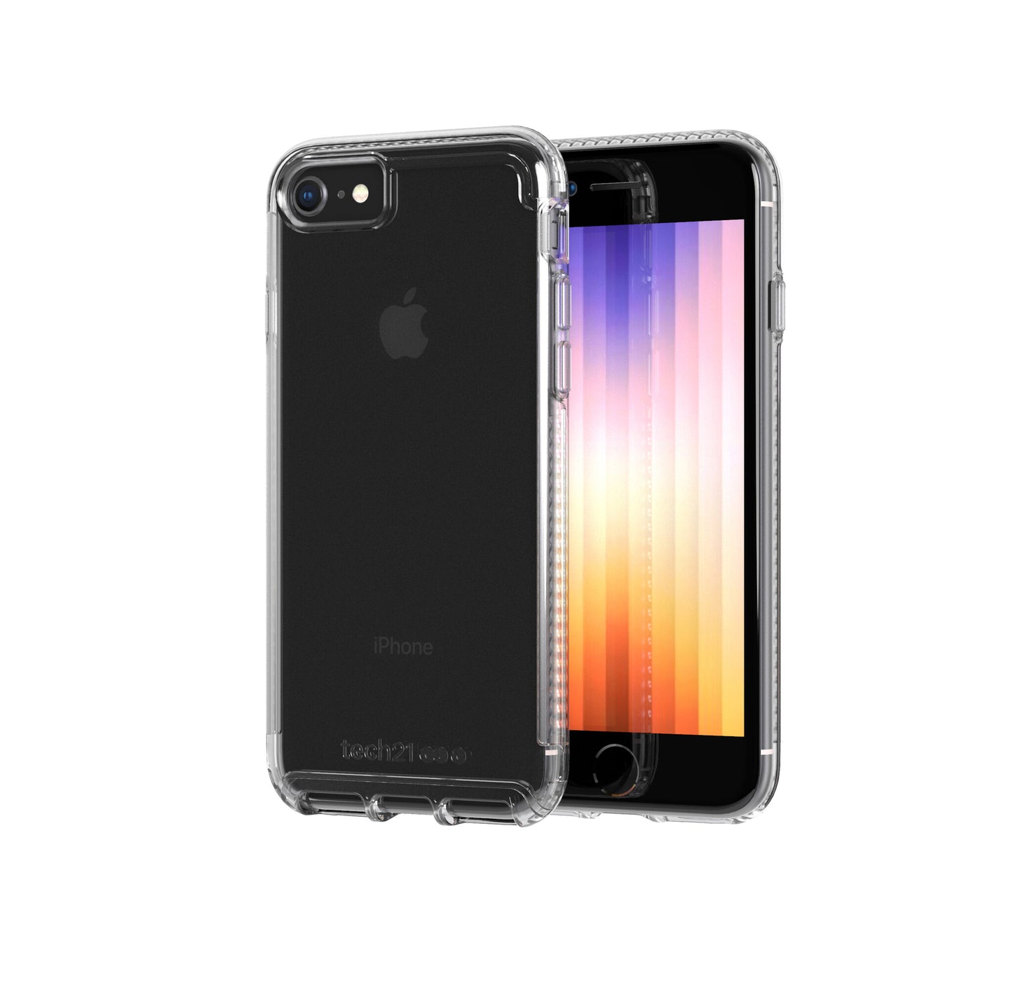 Tech21 Pure Clear for iPhone SE (2022)/(2020)/8/7 - Clear
