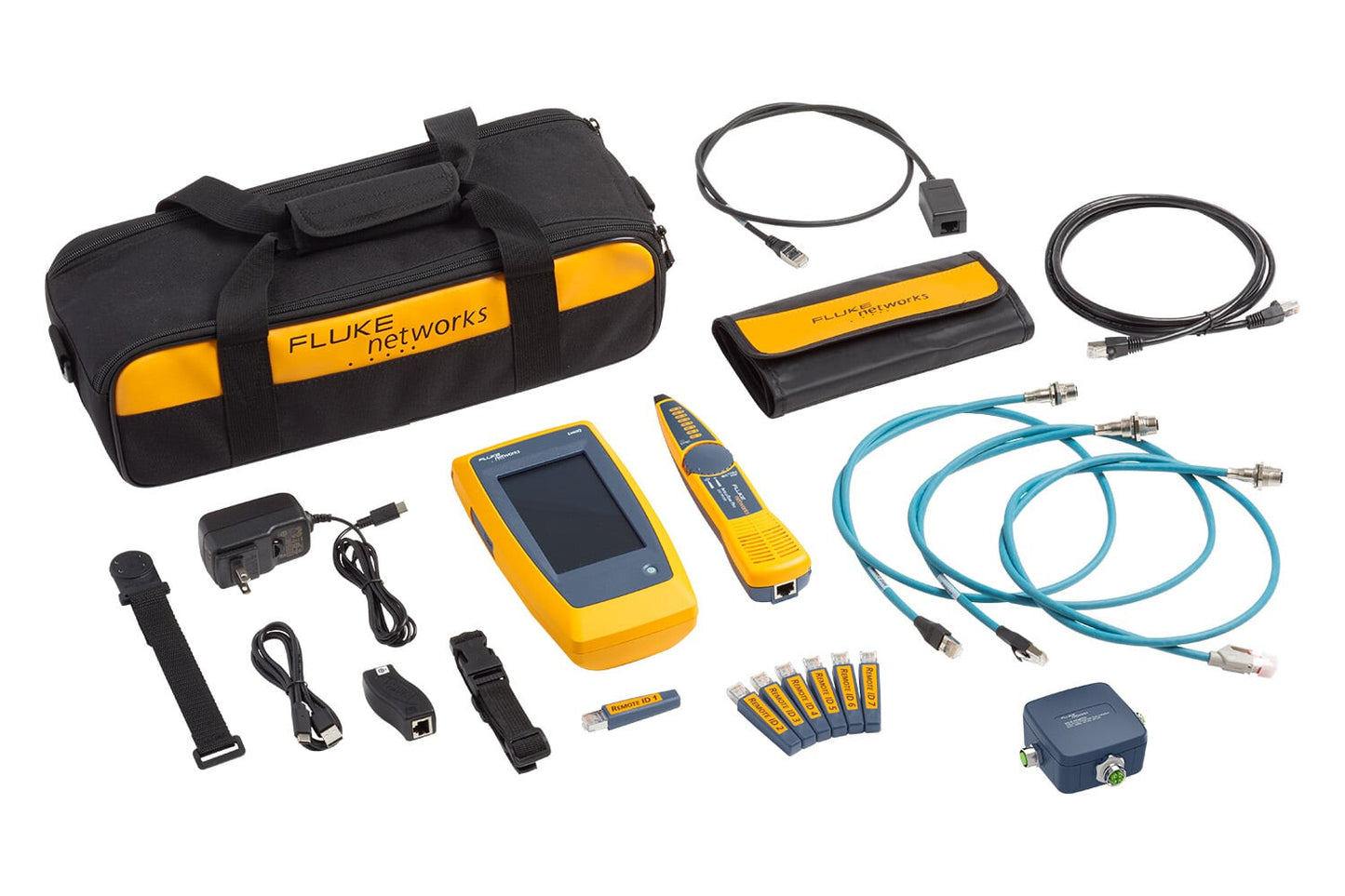 Fluke LIQ-KIT-IE network cable tester Fiber cable tester Blue, Orange
