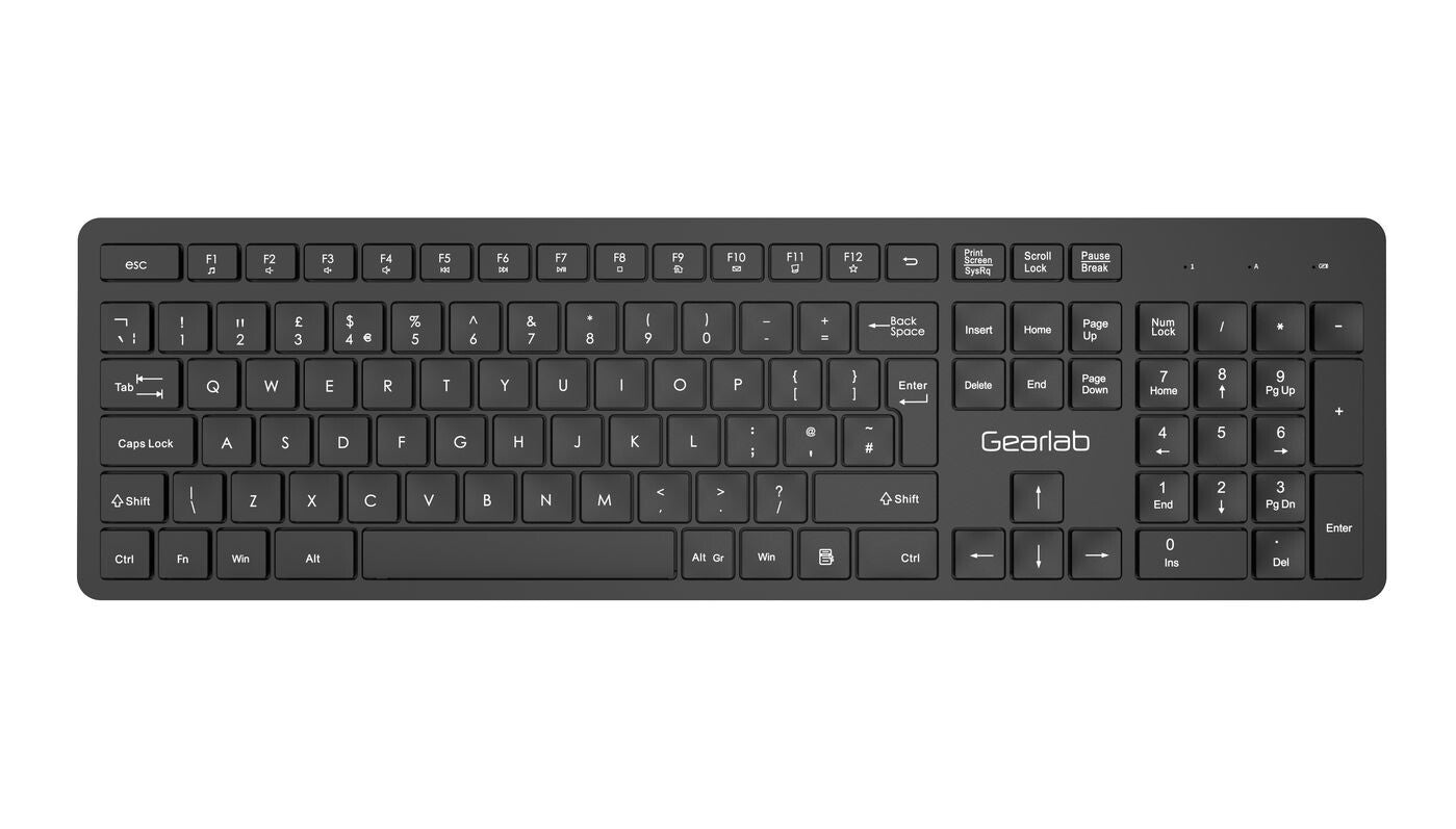 eSTUFF GLB211302 keyboard Office USB QWERTY UK English Black
