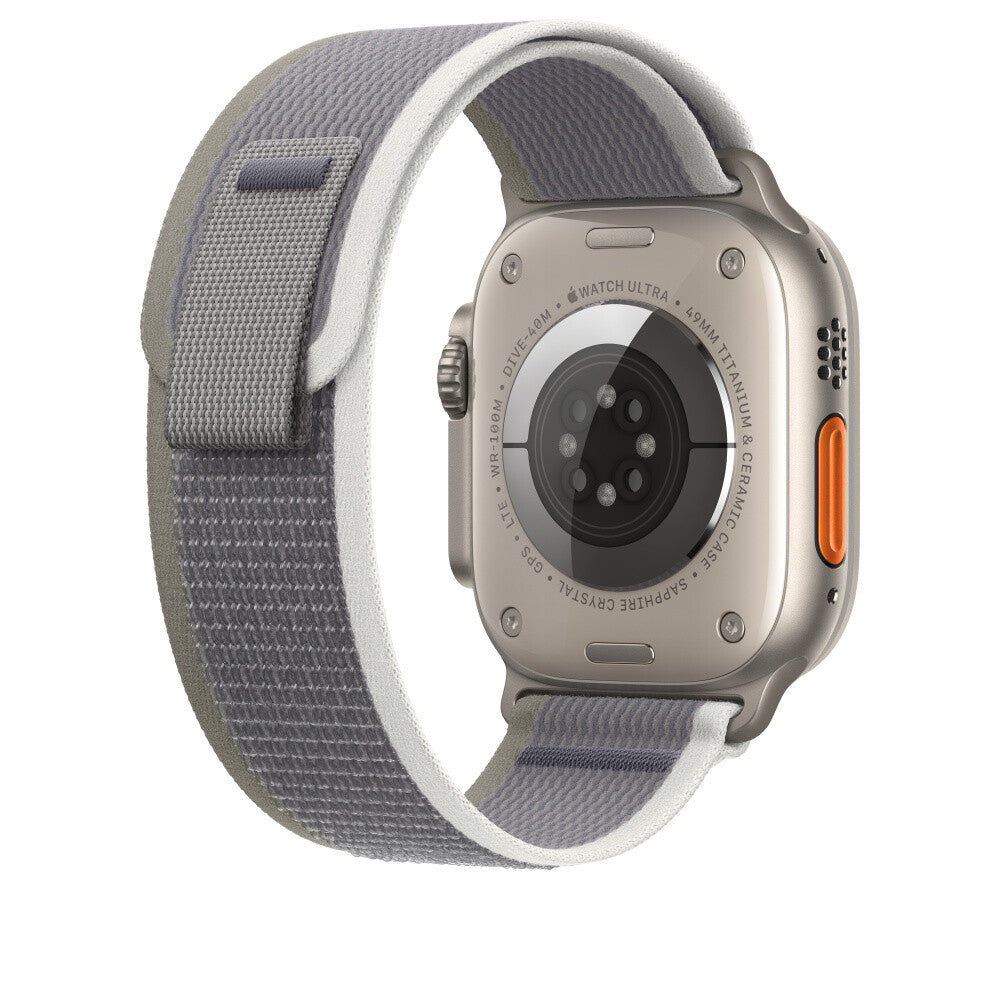 Apple 49mm Green/Grey Trail Loop - M/L