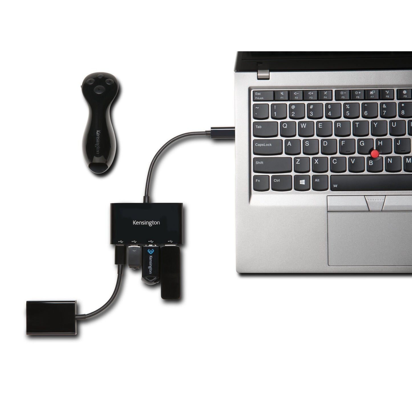 Kensington CH1000 USB-C 4-Port Hub