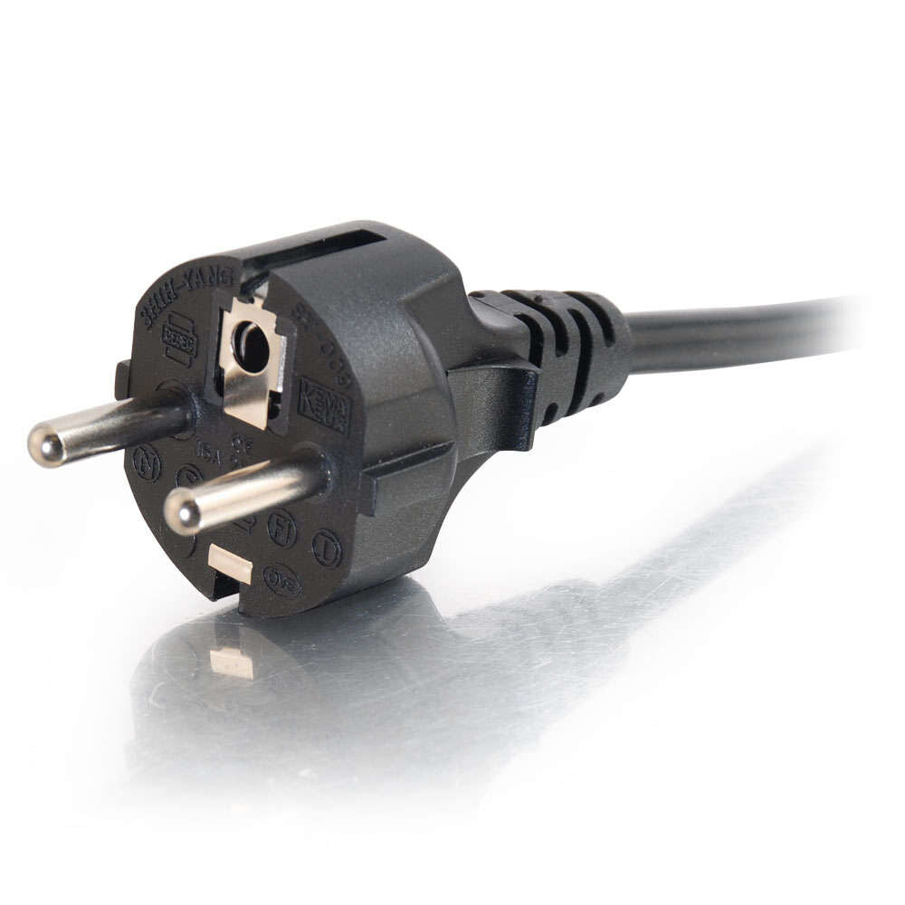 C2G 3m 16 AWG European Power Cord (IEC320C13 to CEE 7/7)