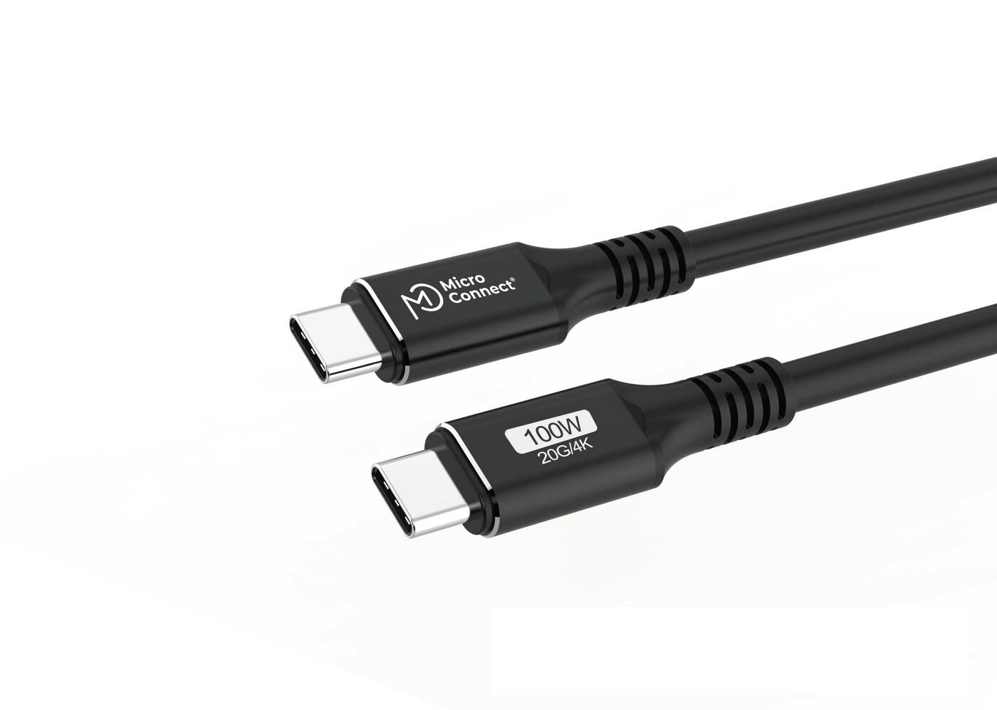 Microconnect USB3.2CC015 USB cable USB 3.2 Gen 2x2 0.15 m USB C Black