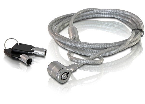 DeLOCK Notebook security lock with key cable lock 1.8 m