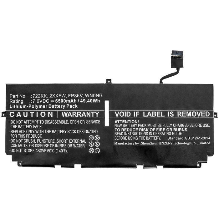 CoreParts FP86V-CP laptop spare part Battery