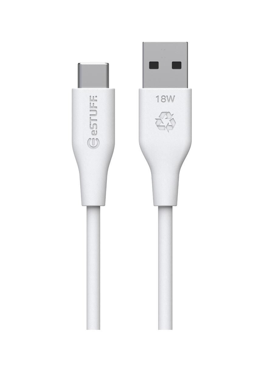 eSTUFF ES605270 USB cable USB 2.0 2 m USB C USB A 60 W White