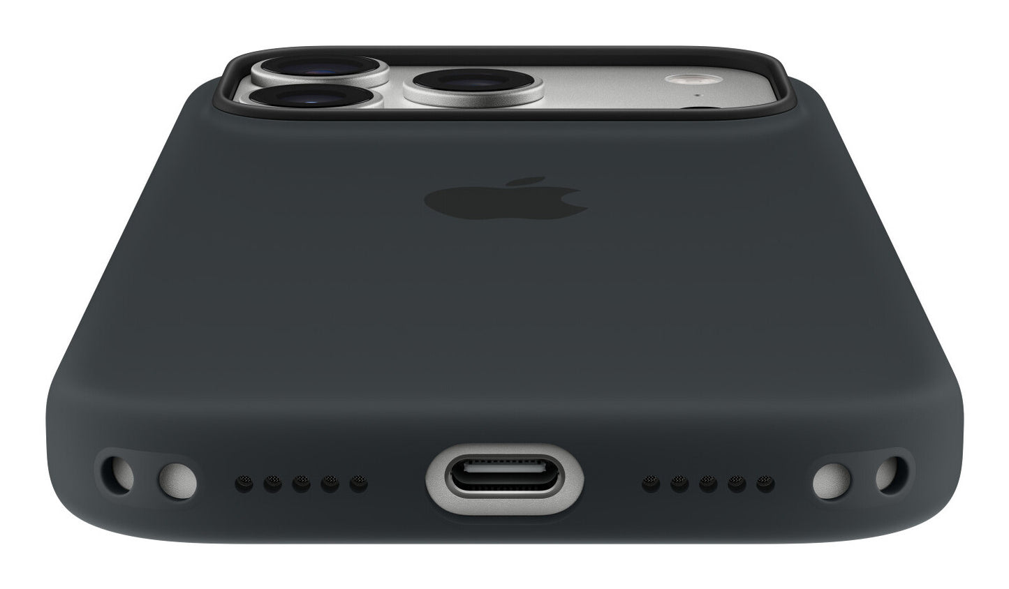Apple iPhone 17 Pro Silicone Case with MagSafe – Black