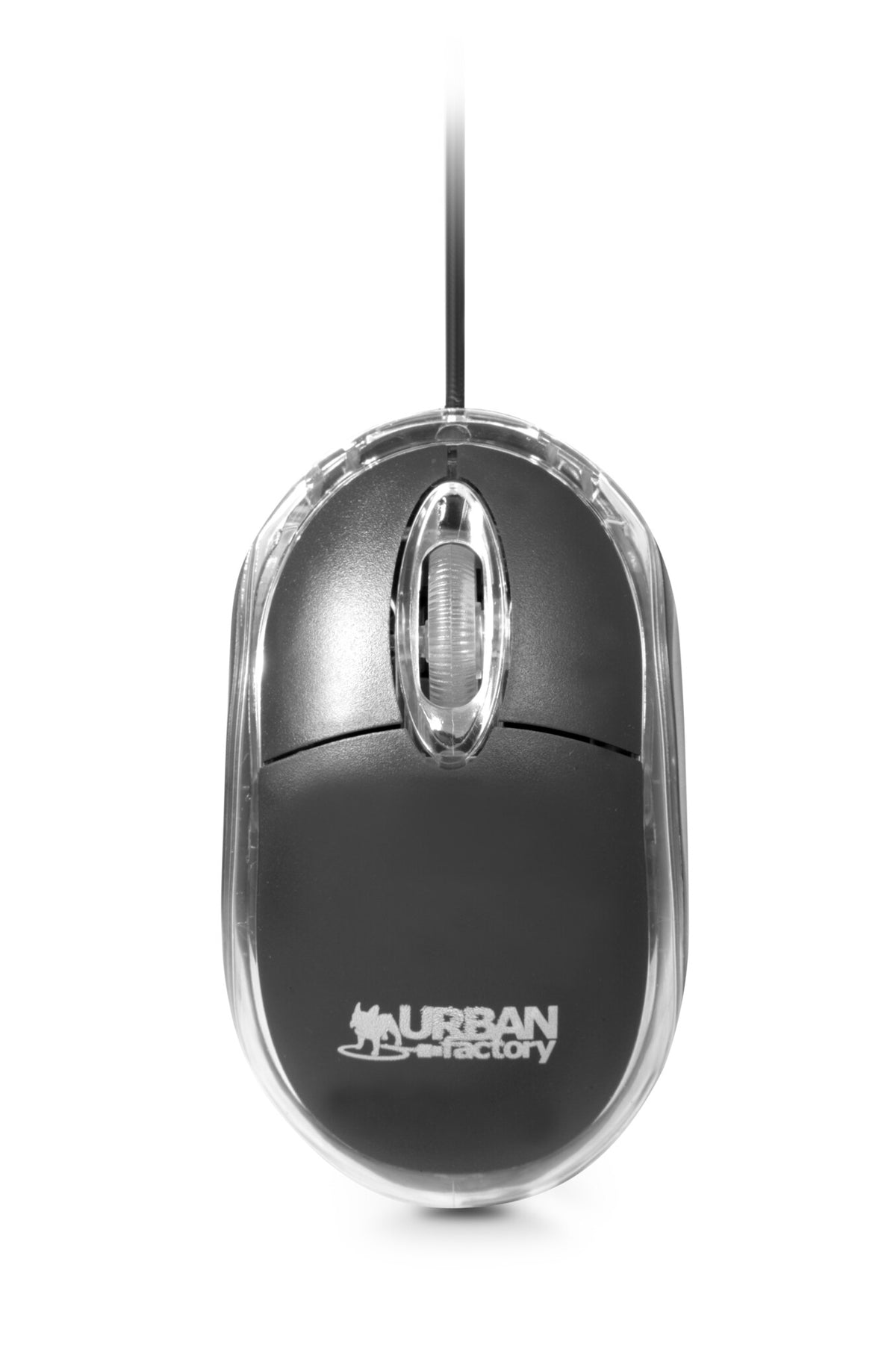 Urban Factory CRAZY SMALL MOUSE USB WIRED (BLACK)
