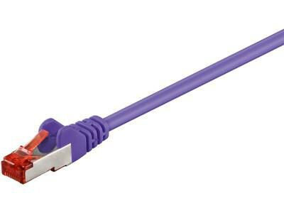 Microconnect SSTP60015P networking cable Purple 0.15 m Cat6 S/FTP (S-STP)