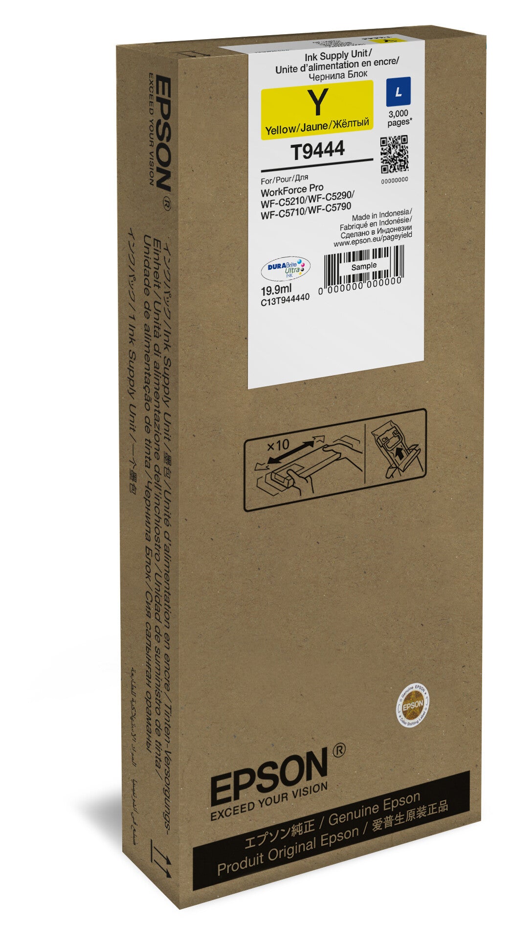 Epson WF-C52xx / WF-C57xx Series Ink Pack L Yellow