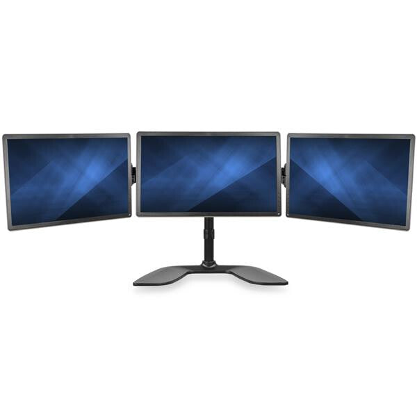 StarTech.com Triple-Monitor Desktop Stand - Articulating - For up to 27" (17.6lb/8kg) Displays
