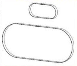 Zebra P1046696-146 printer/scanner spare part/accessory Belt 2 pc(s)