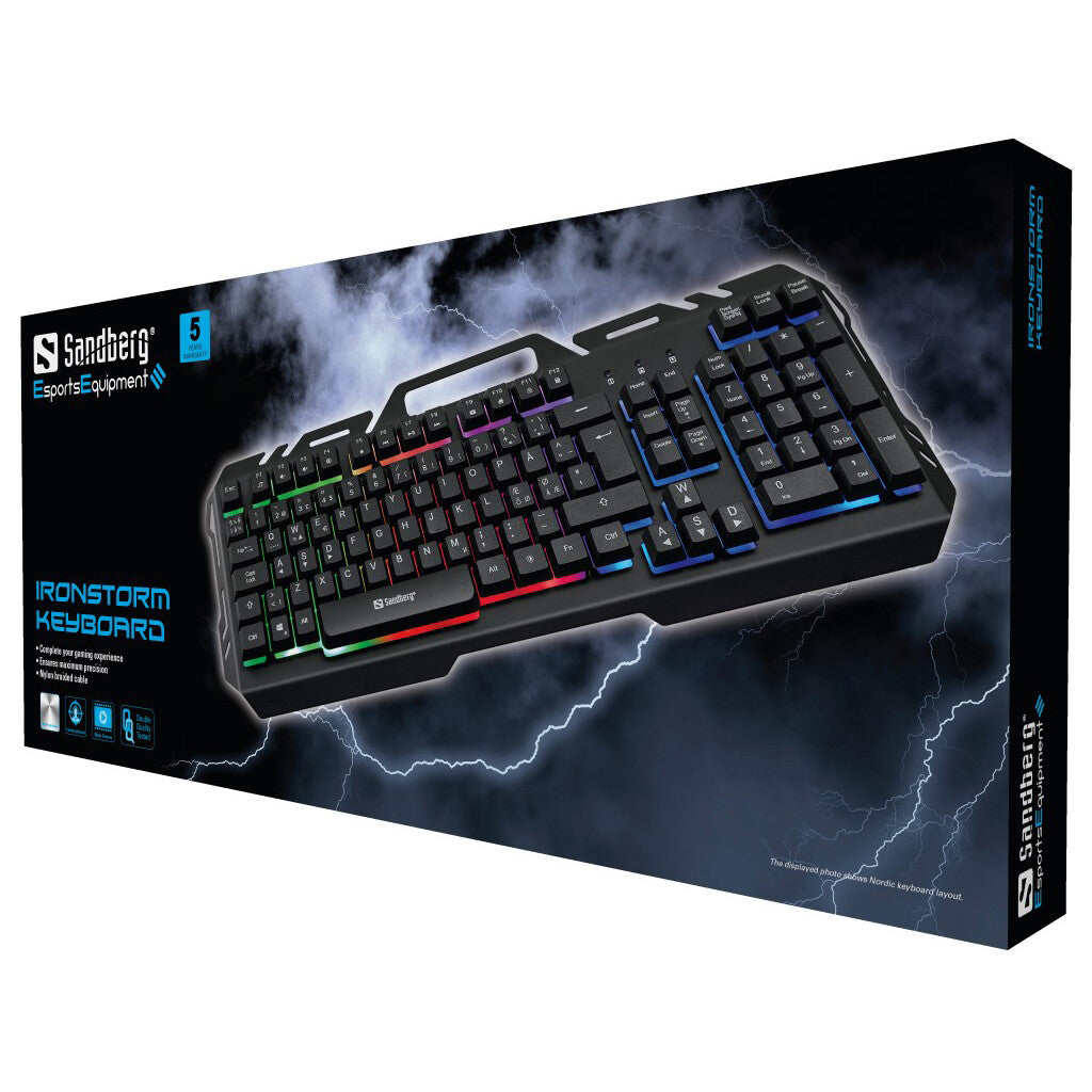 Sandberg IronStorm Keyboard BE