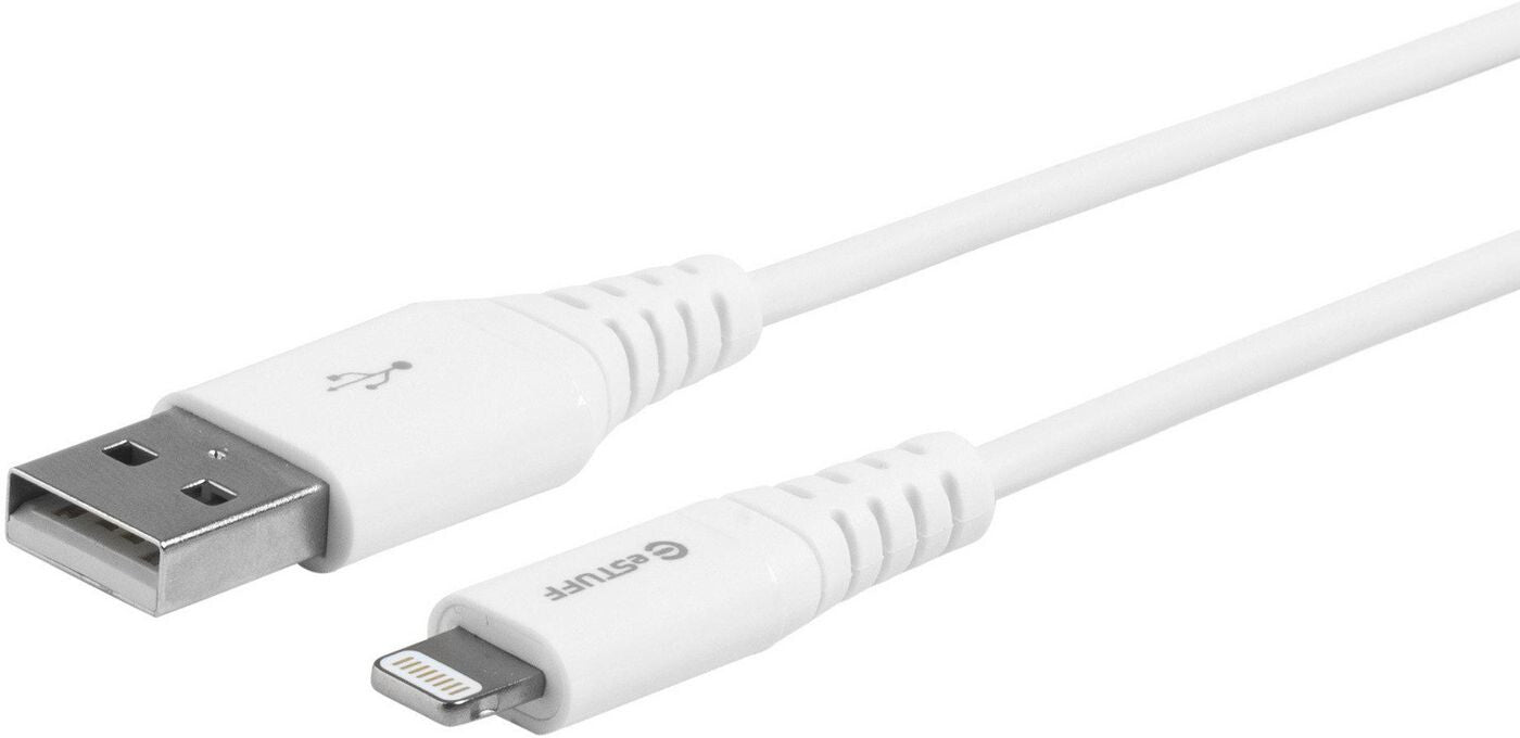 eSTUFF ES601004 lightning cable 0.15 m White