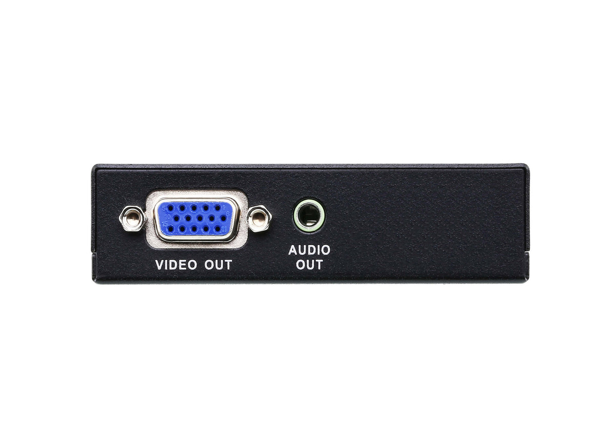 ATEN VE170R AV extender AV receiver Black