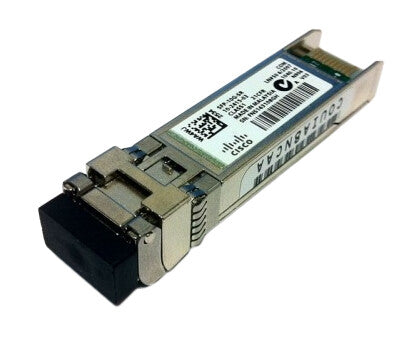 Cisco SFP-10G-SR transceiver module, Fiber optic, 10000 Mbit/s