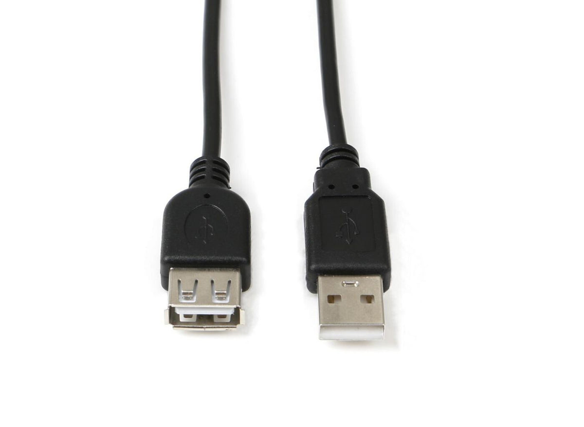 Microconnect USBAAF05B USB cable USB 2.0 0.5 m USB A Black