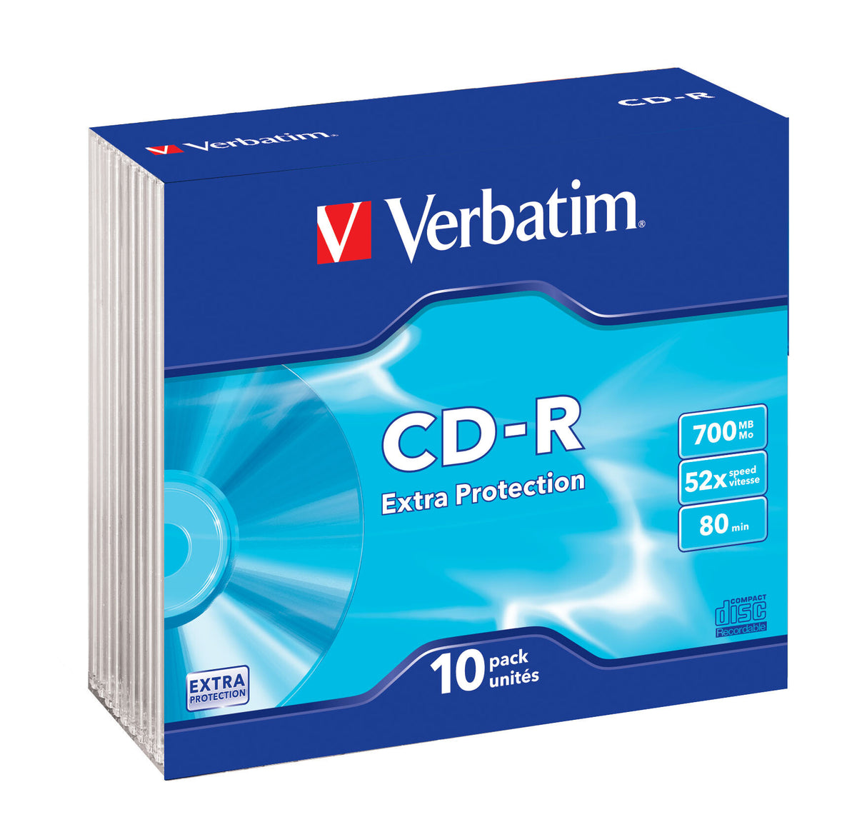 Verbatim CD-R Extra Protection 700 MB 52x 10 pc(s)