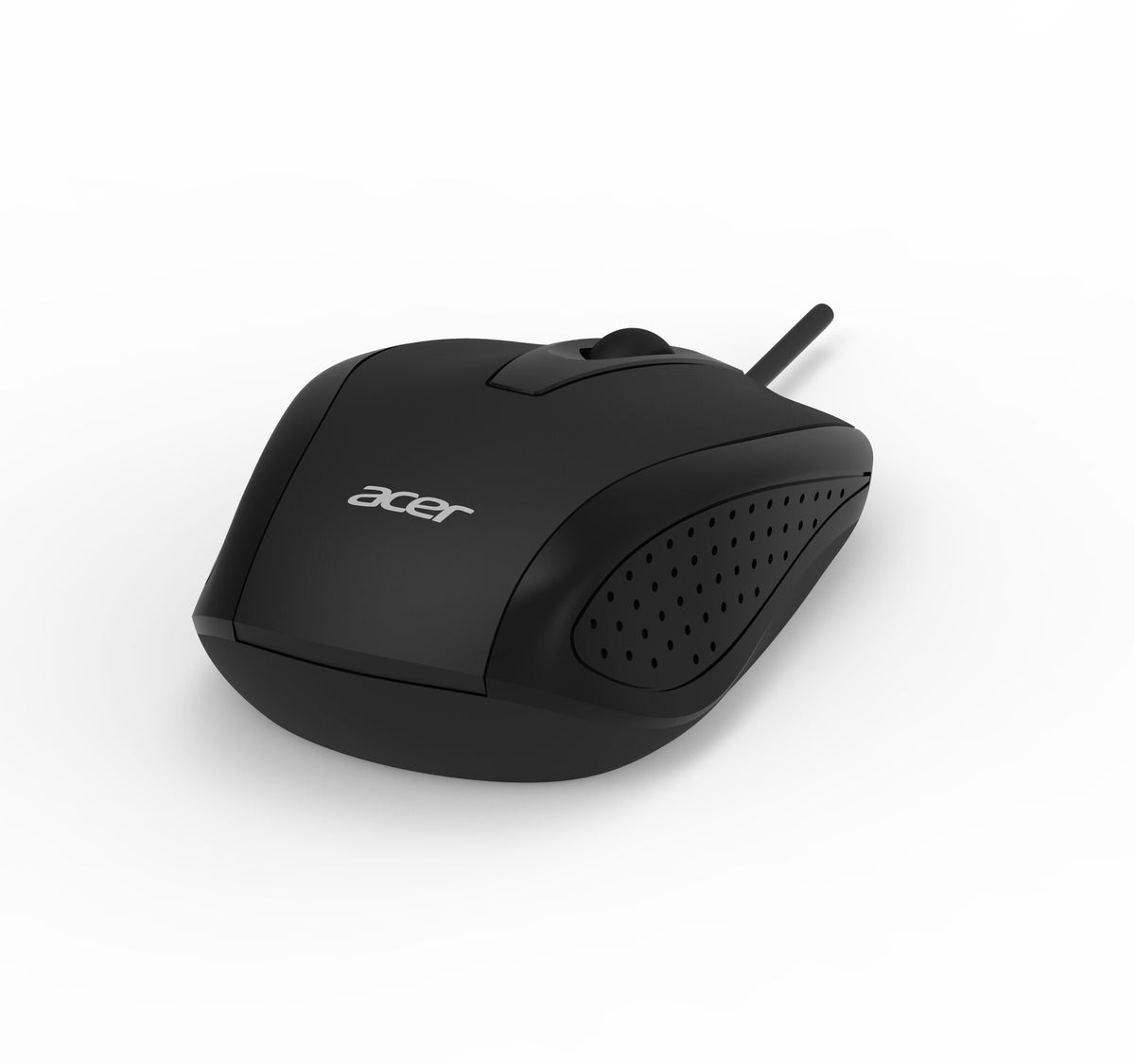 Acer Wired USB Optical Mouse, 1200 DPI, 3 Buttons, USB-A, Black