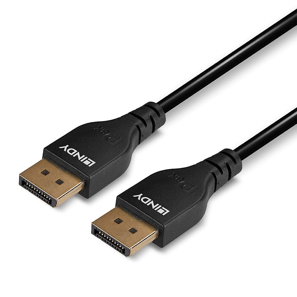 Lindy 1m Slim DisplayPort 1.4 Cable
