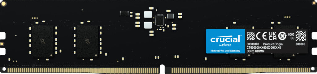 Crucial CT8G48C40U5 memory module 8 GB 1 x 8 GB DDR5 4800 MT/s 288-pin DIMM