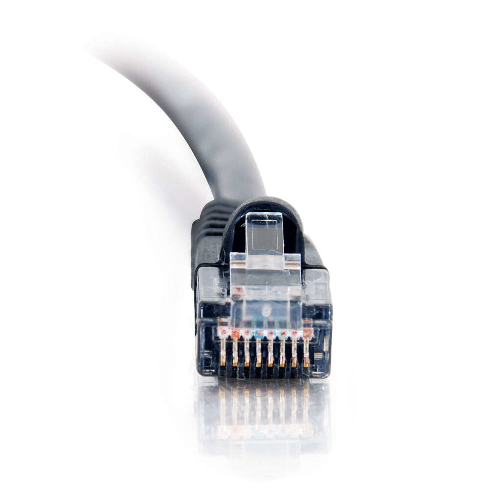 C2G 1m Cat5e Booted Unshielded (UTP) Network Patch Cable - Black