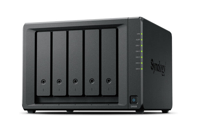Synology DX525 disk array, black