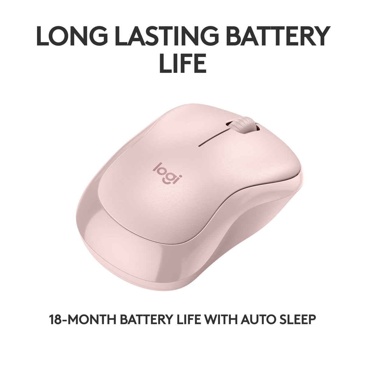 Logitech M240 Silent mouse Travel Ambidextrous RF Wireless + Bluetooth 4000 DPI