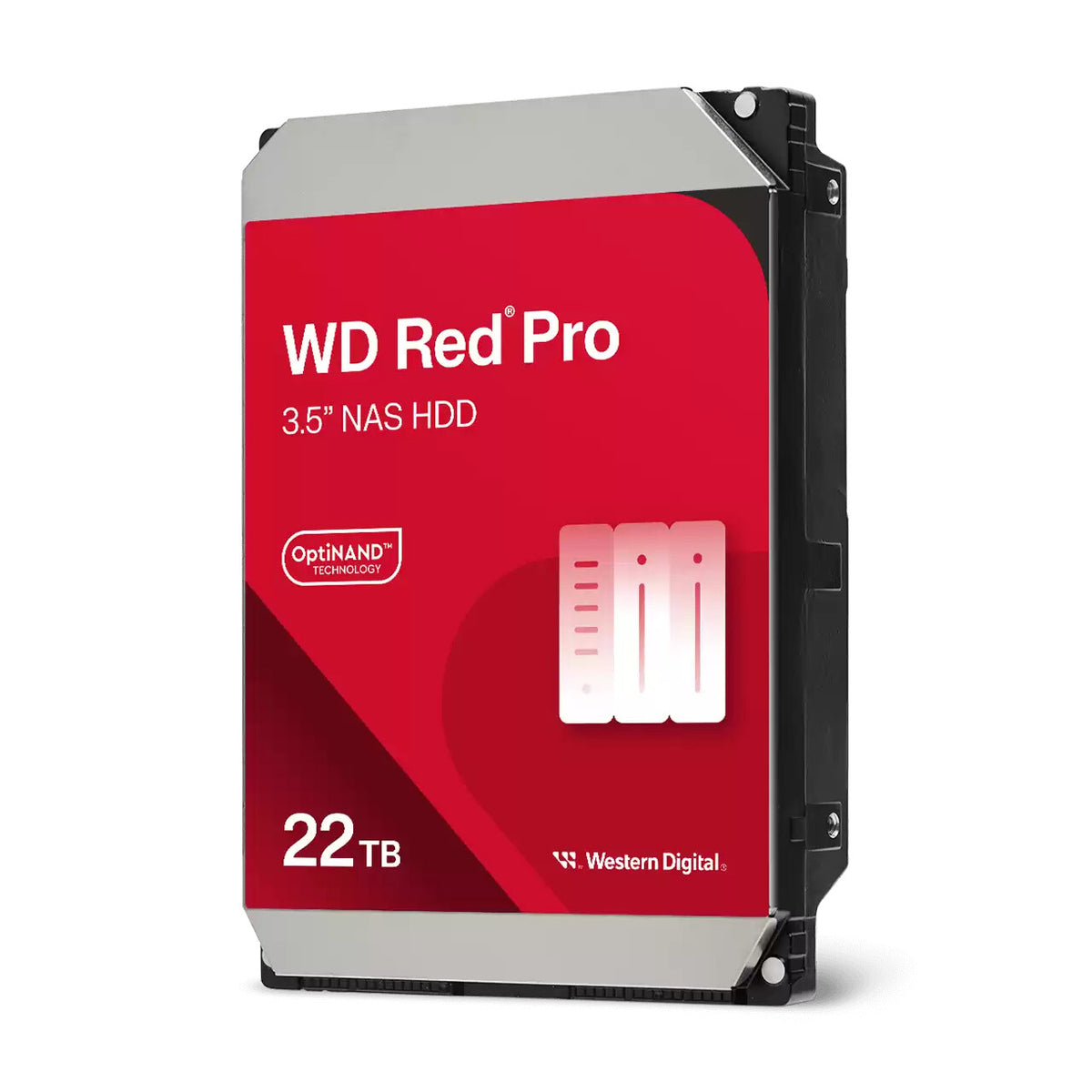 Western Digital WD221KFGX internal hard drive, 22TB, 7200 RPM, 3.5-inch, Serial ATA