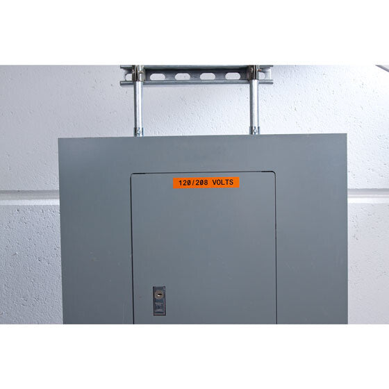 Brady M21-750-595-OR printer label Orange Self-adhesive printer label