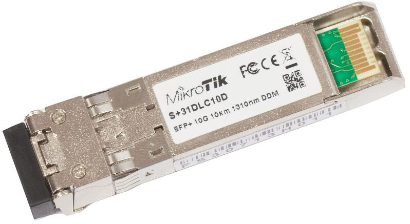 Mikrotik S+31DLC10D network transceiver module Fiber optic 10000 Mbit/s SFP+ 1310 nm