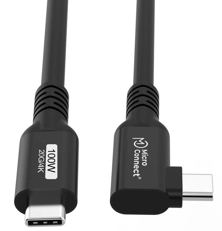 Microconnect USB3.2CC5-A USB cable USB 3.2 Gen 2x2 5 m USB C Black