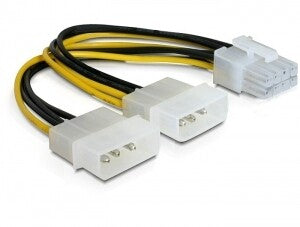 DeLOCK PCI Express power Multicolour 0.30 m