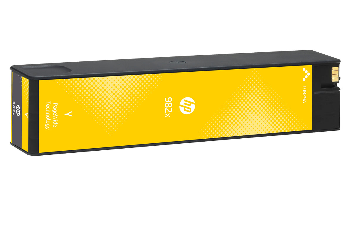 HP 982X High Yield Yellow Original PageWide Cartridge