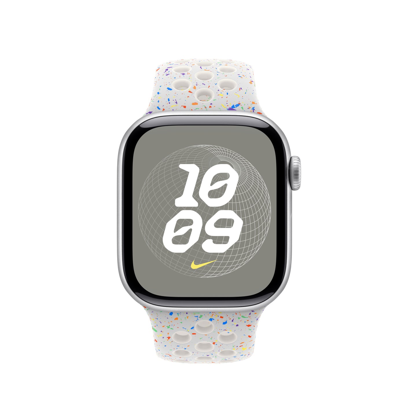 Apple MYJM3ZM/A smart wearable accessory Band Platinum Fluoroelastomer
