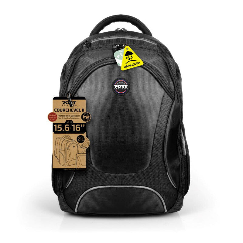 PORT Designs Courchevel II Eco backpack Casual backpack Black Nylon, Polyester