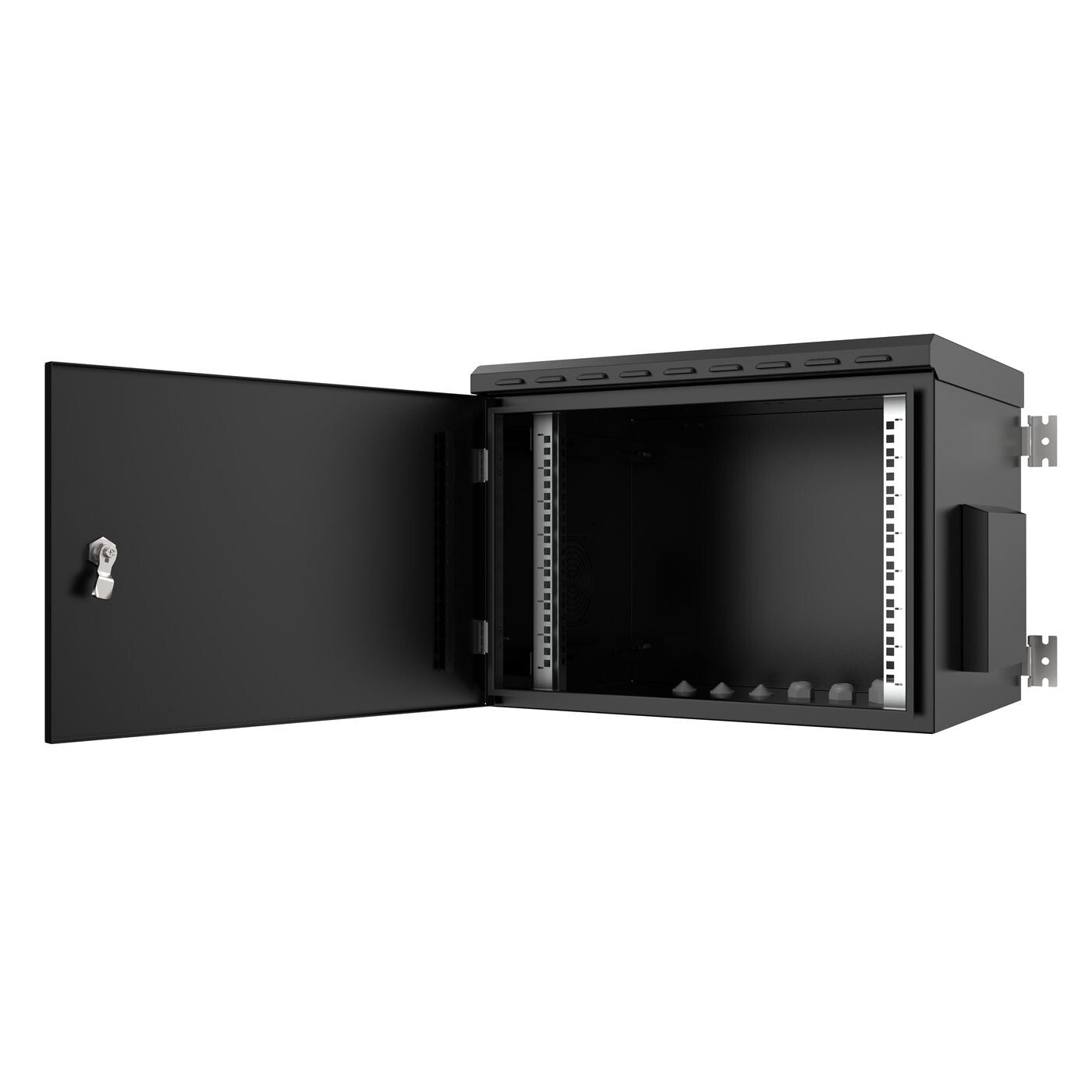 Lanview RWMIP55W07U45B rack cabinet 7U Black