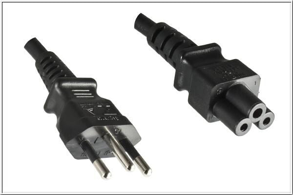 Microconnect PE010818BRAZIL power cable Black 1.8 m Power plug type N C5 coupler