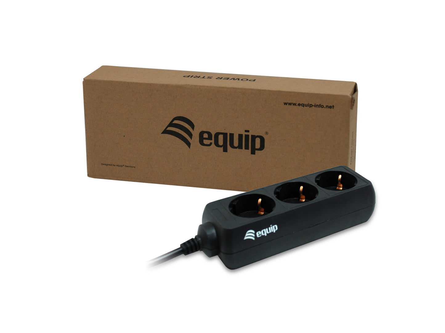 Equip 3-Outlet Power Strip