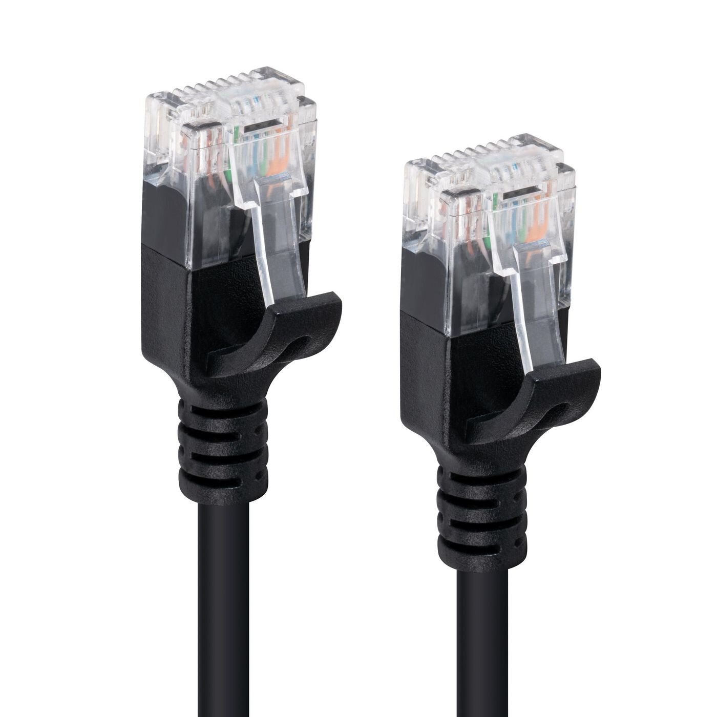 Microconnect V-UTP6A005S-SLIM networking cable Black 0.5 m Cat6a U/UTP (UTP)