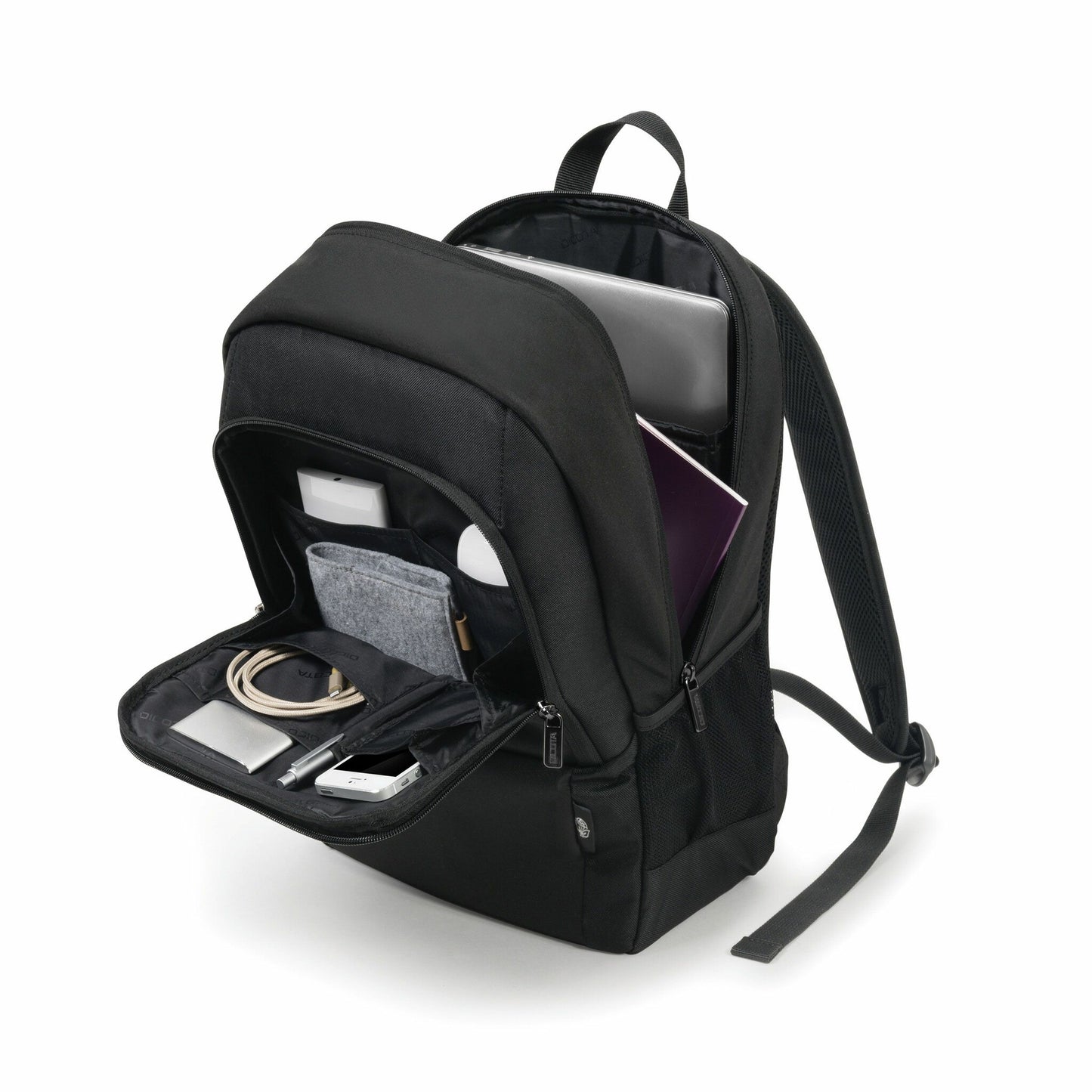 DICOTA Eco Backpack BASE 35.8 cm (14.1") Black