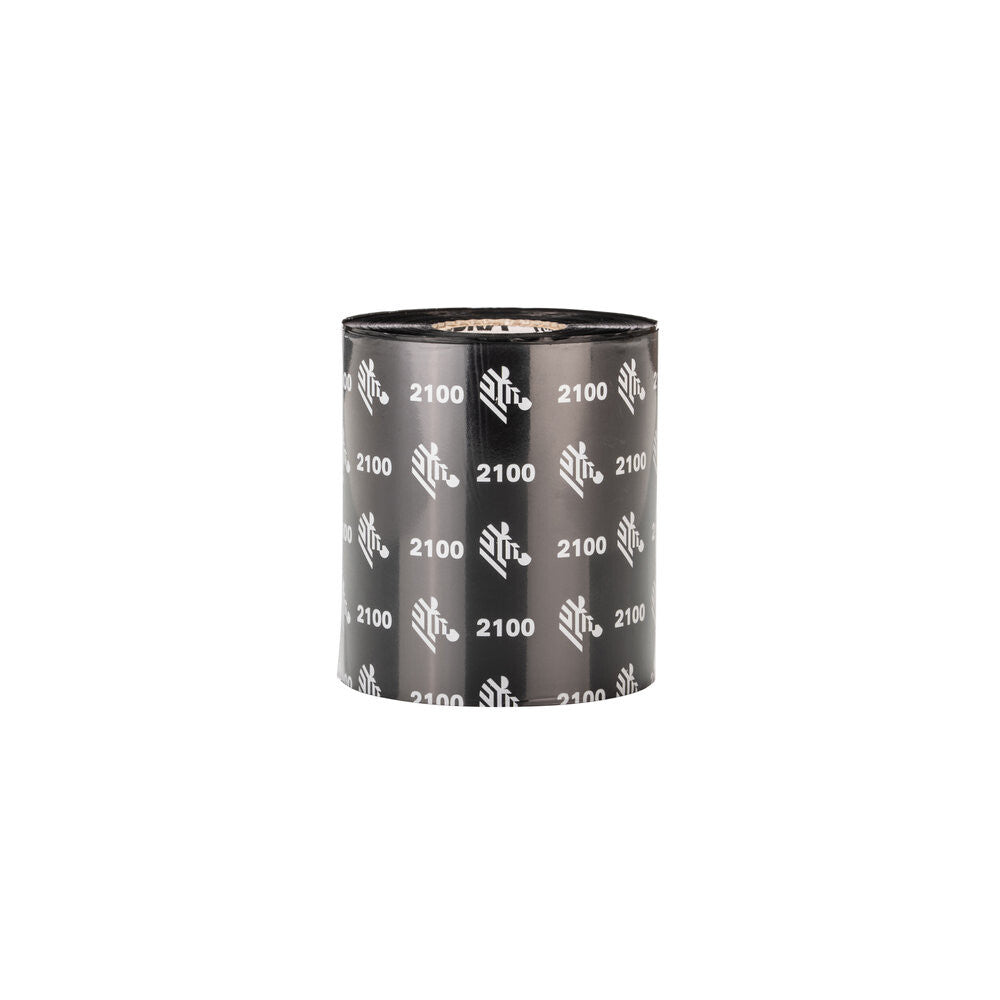 Zebra 2100 Wax thermal ribbon 450 m Black